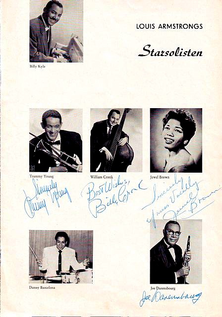 All Stars-Autogramme 1962