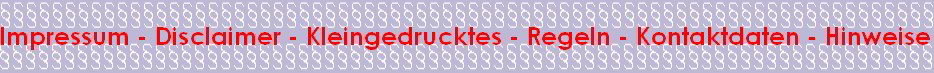 Impressum, Disclaimer von http://www.heinzalbers.org