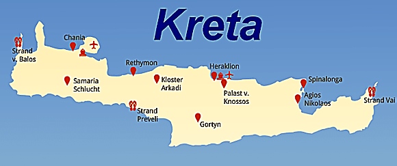 Kreta Karte_Map