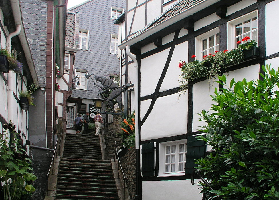 Die Kirchtreppe in Essen-Kettwig