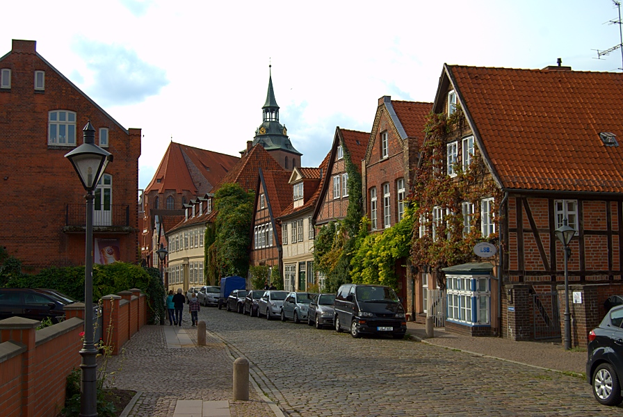 Straße Auf dem Meere in Lüneburg