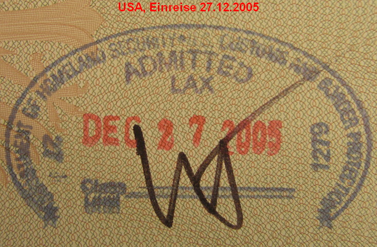 Passport-Visum USA