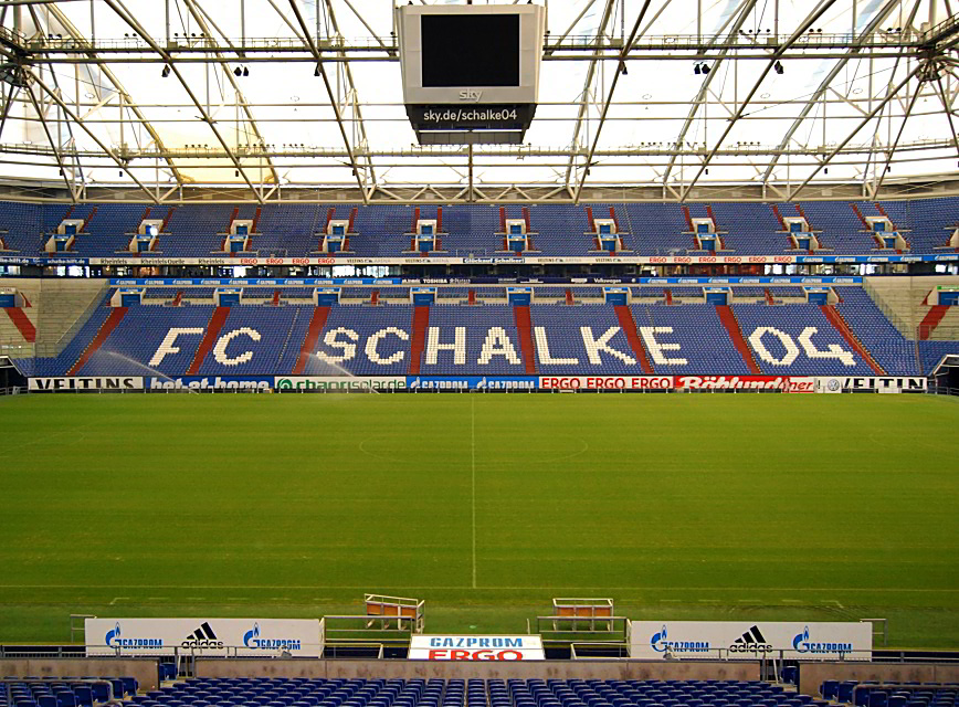 Sitzschalen Schalke 04, Foto: Heinz Albers