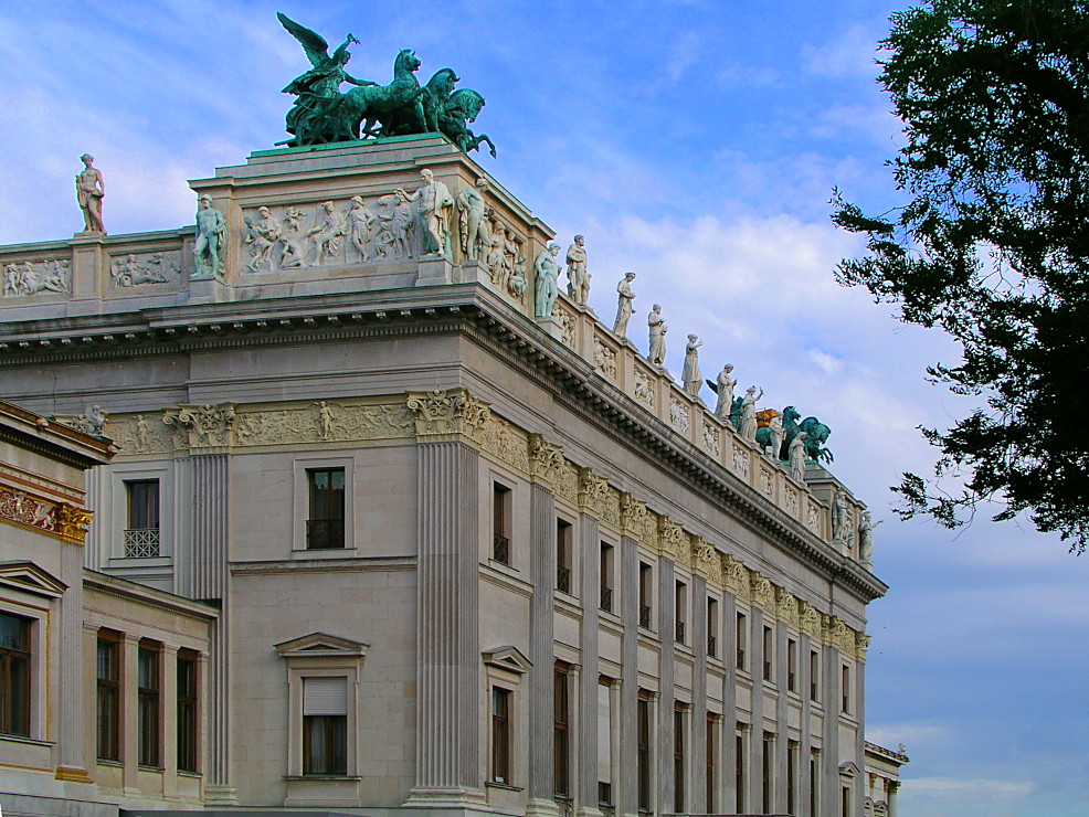 Reichsratsgeb�ude, Sitz des Parlaments