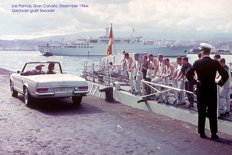 1964: Zerstrer 1 in Las Palmas, Ancerville