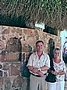 Touristen am Naturdenkmal Brennender Dornbusch, Sinai