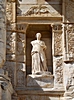 Sophia, Sinnbild der Weisheit, Figur in der Celsus-Bibliothek