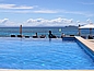 Der Hotel-Swimmingpool auf der Insel Matamanoa