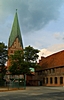 St. Johannis und das Kalandes-Gebäude, Lüneburg