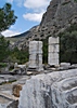 Säulenfragmente vom Athena Heiligtum in Priene
