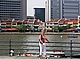 Der Fluss und Singapore Boat Quay 2006