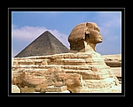 Pyramide und Sphinx von Gizeh