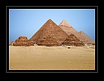 6 Pyramiden von Gizeh