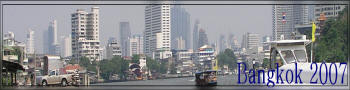 Bangkok 2007. Fotos von Heinz Albers