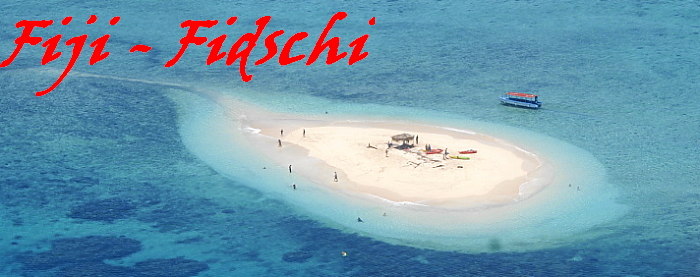 Fidschi - Sandbank