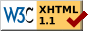 This page is valid XHTML11