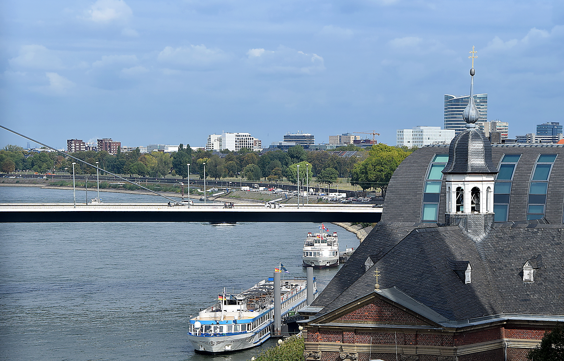 Ausflugsdampfer auf dem Rhein