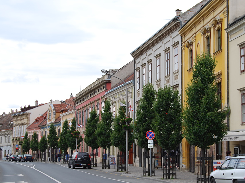 Haupstraße in Sopron